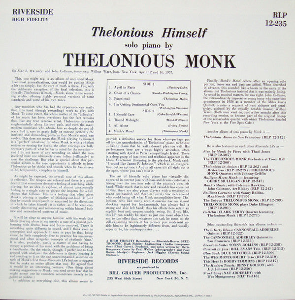 Thelonious Himself