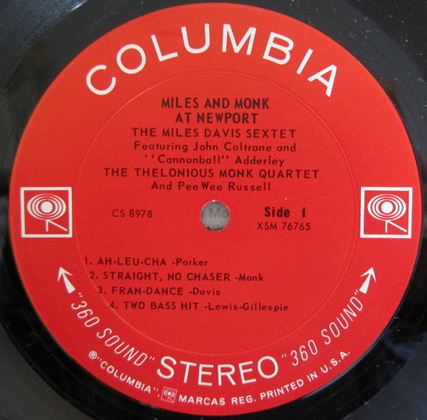 Miles & Monk At Newport