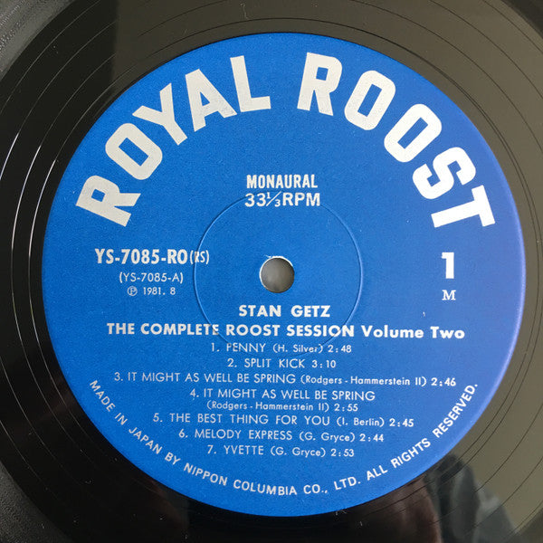The Complete Roost Session Vol. 2