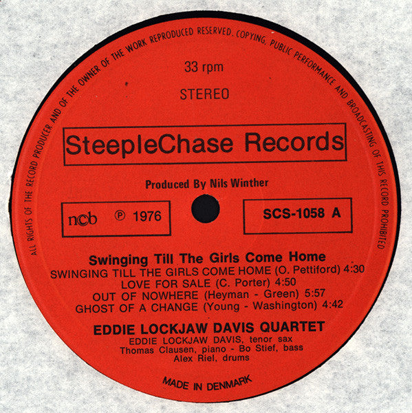 Swingin' Till The Girls Come Home