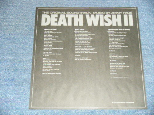 Death Wish II (The Original Soundtrack)