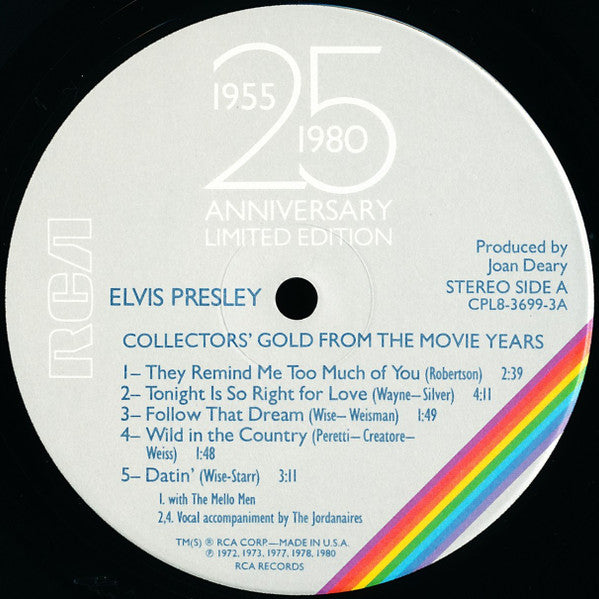 Elvis Aron Presley (1955-1980 - 25 Anniversary)