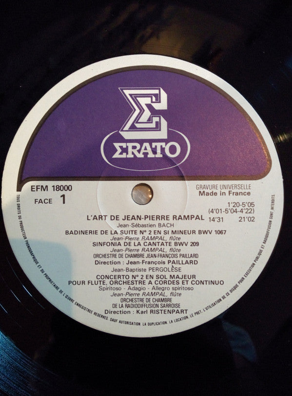 L'Art De Jean-Pierre Rampal