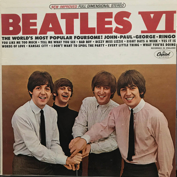 Release: Beatles VI-Vinyl-US-1976-ST 2358-4168662