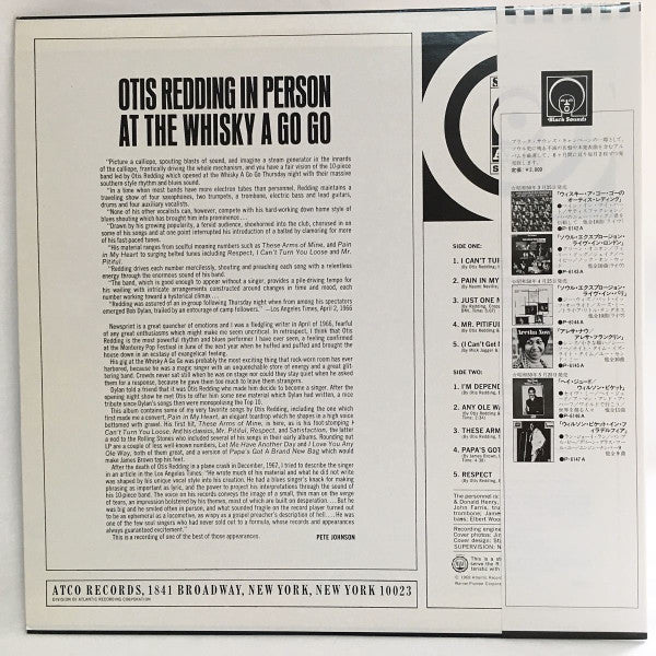 Release: In Person At The Whisky A Go Go-Vinyl-Japan-1975-P-6142A-2507022