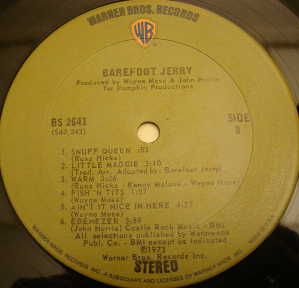 Barefoot Jerry