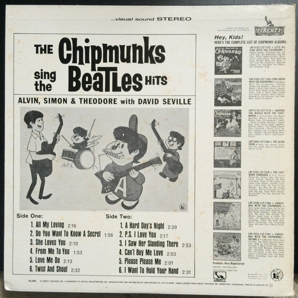 Master Release: The Chipmunks Sing The Beatles Hits by The Chipmunks