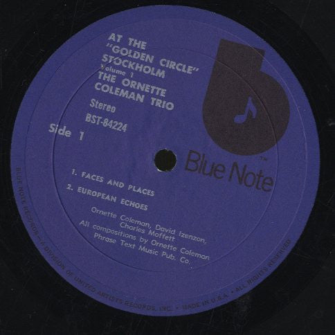 At The "Golden Circle" Stockholm - Volume One