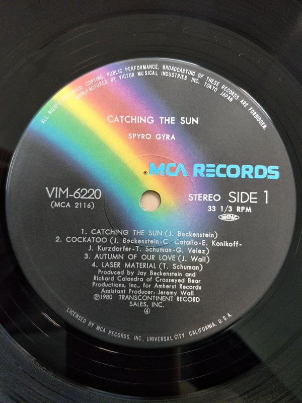 Release: Catching The Sun-Vinyl-Japan-1980-VIM-6220-5323491