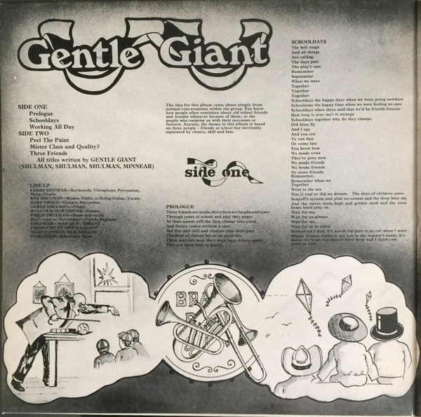 Release: Three Friends-Vinyl-UK-1973-6360 070-9840567