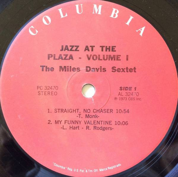 Jazz At The Plaza Volume 1