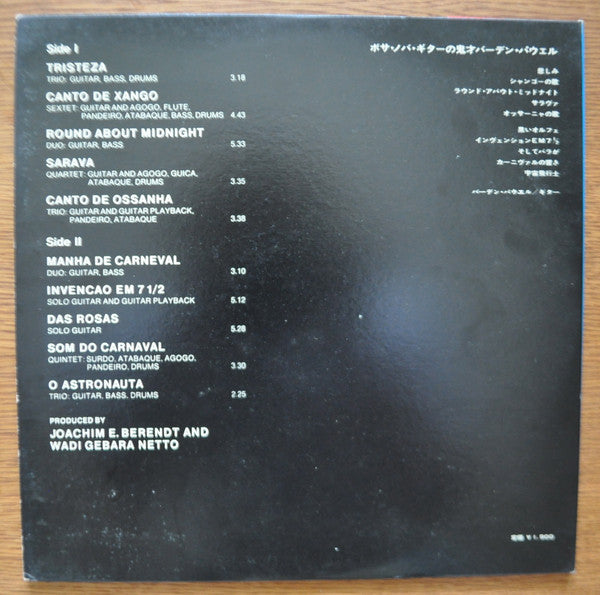 Release: Tristeza On Guitar-Vinyl-Japan-1969-YS-2115-MP-8745863