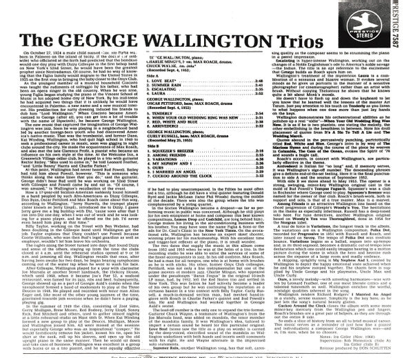 The George Wallington Trios