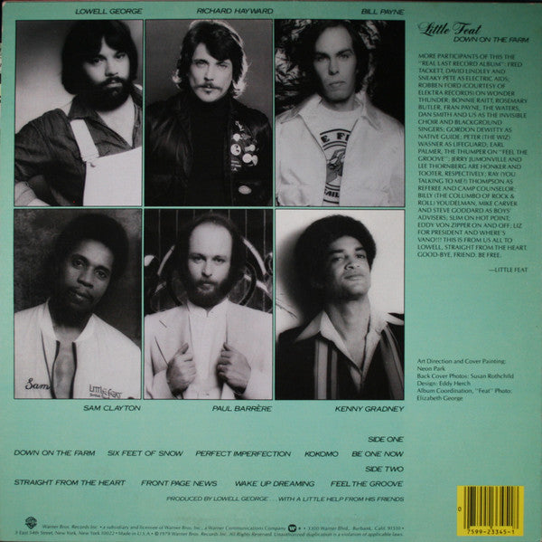 Release: Down On The Farm-Vinyl-US-1979-HS 3345-7508664