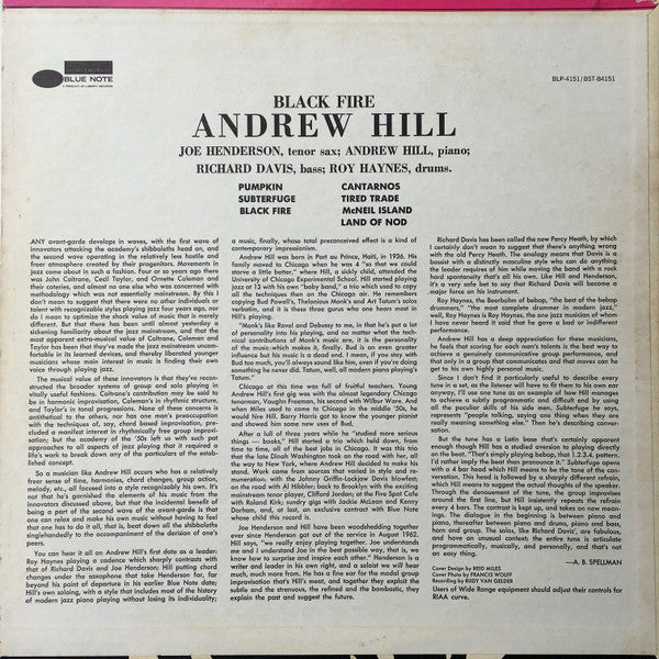 Release: Black Fire-Vinyl-US-1966-BST 84151-6688097