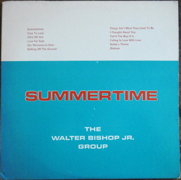 Master Release: Summertime by The Walter Bishop Jr. Group