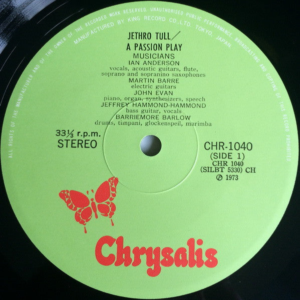 A Passion Play = パッション・プレイ