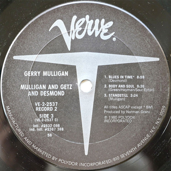 Mulligan And Getz And Desmond