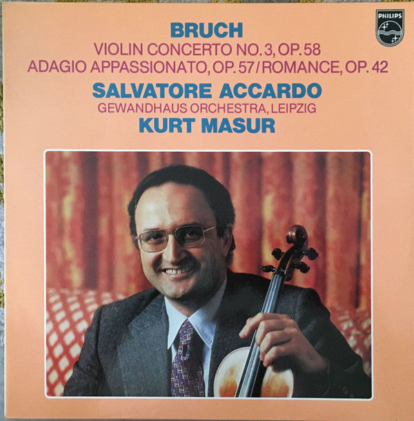 Release: Violin Concerto No. 3, Op. 58 / Adagio Appassionato, Op. 57 / Romance, Op. 42-Vinyl-Netherlands-1978-9500 589-4170561