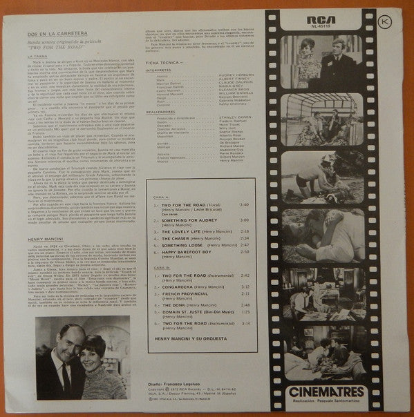 Release: Two For The Road-Vinyl-Spain-1982-NL-45119-A-6268305
