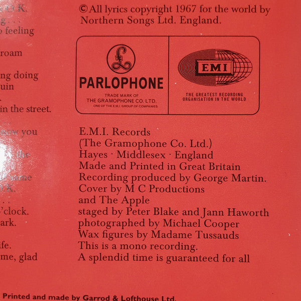 Sgt. Pepper's Lonely Hearts Club Band