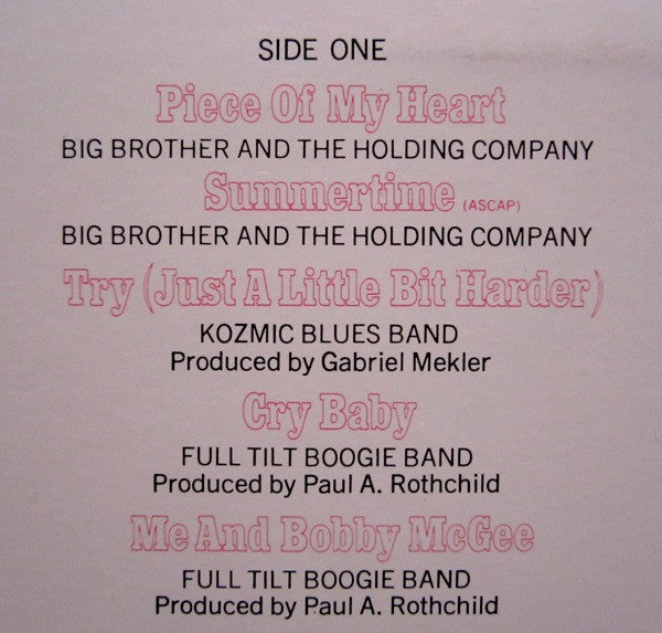 Janis Joplin's Greatest Hits