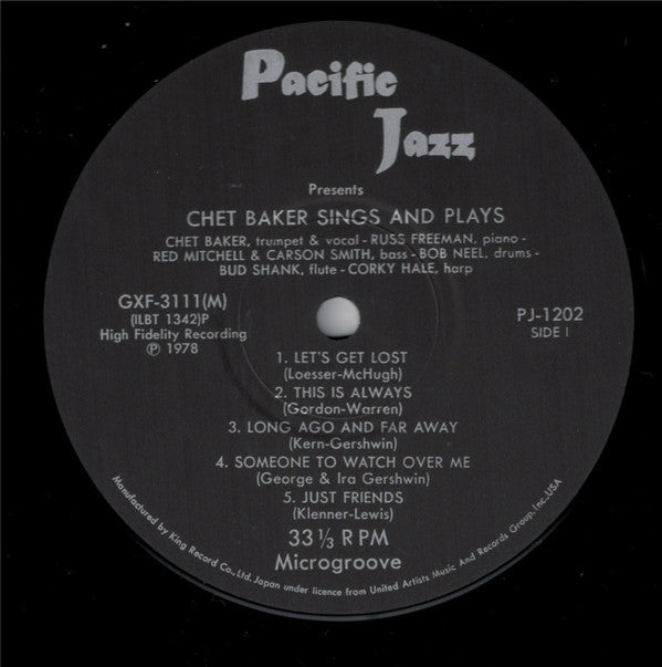 Sings And Plays With Bud Shank, Russ Freeman And Strings
