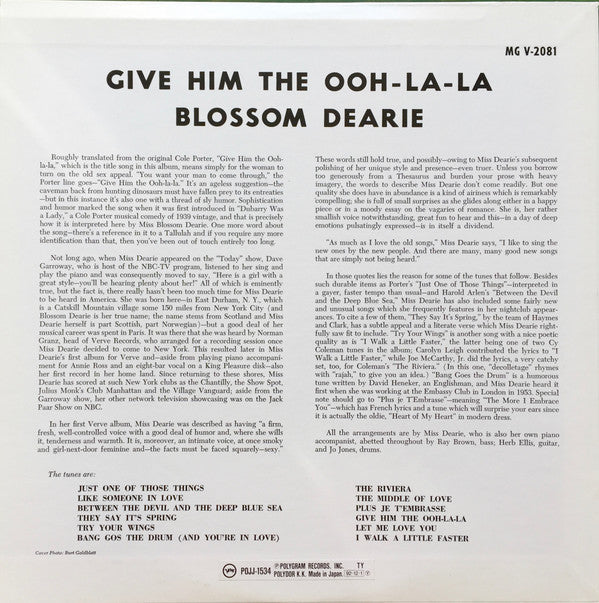 Release: Give Him The Ooh-La-La-Vinyl-Japan-1992-POJJ-1534-9324624