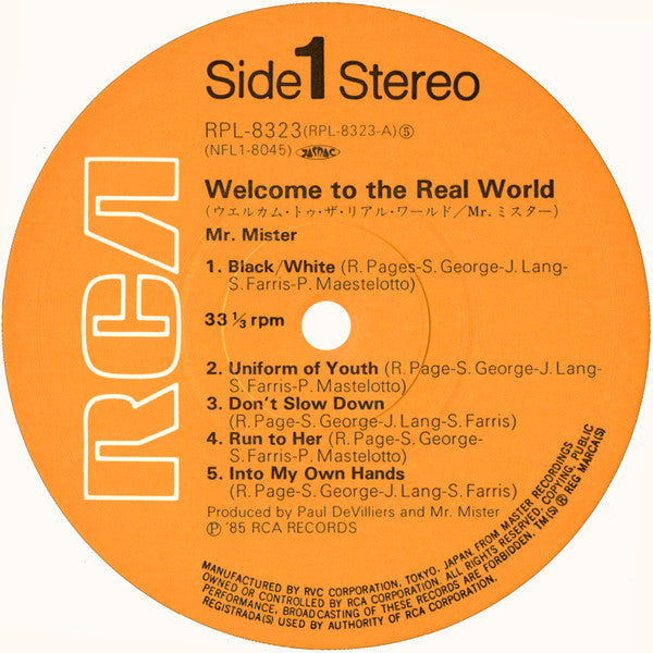 Welcome To The Real World