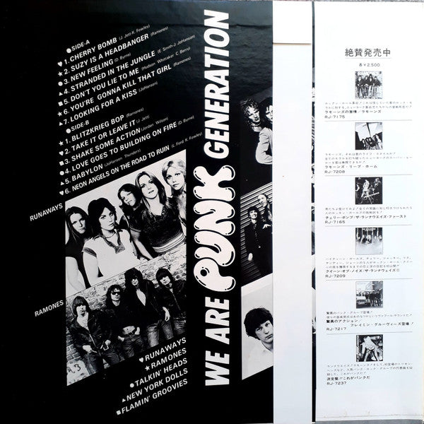 Master Release: We Are Punk Generation by Various