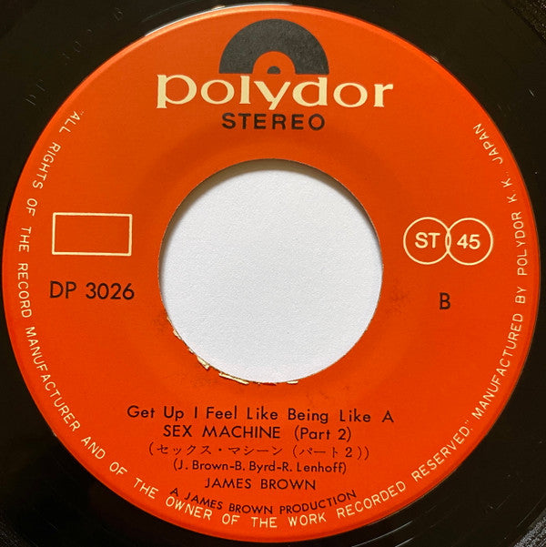 セックス・マシーン（パート1&2） = Get Up I Feel Like Being Like A Sex Machine (Part 1 & 2)
