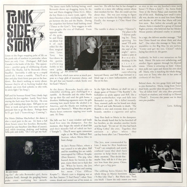 Schlong's Punk Side Story