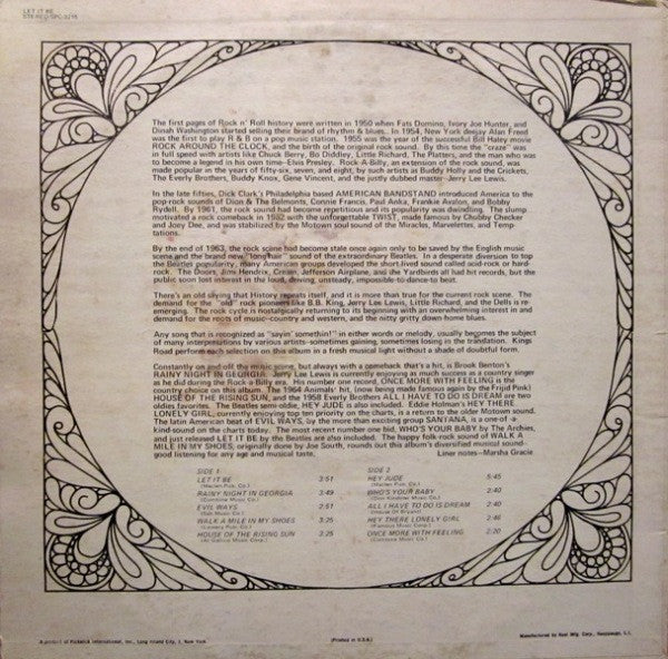 Master Release: Let It Be by Kings Road