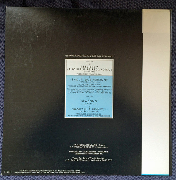 Master Release: I Believe (A Soulful Re-Recording) by Tears For Fears