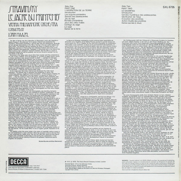 Le Sacre Du Printemps