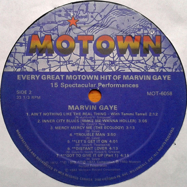 Every Great Motown Hit Of Marvin Gaye (15 Spectacular Performances)