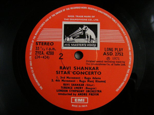 Concerto For Sitar & Orchestra