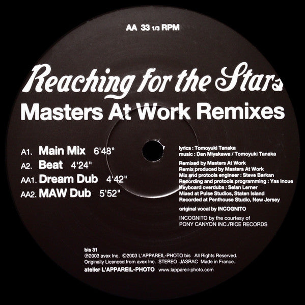 Reaching For The Stars (Masters At Work Remixes)