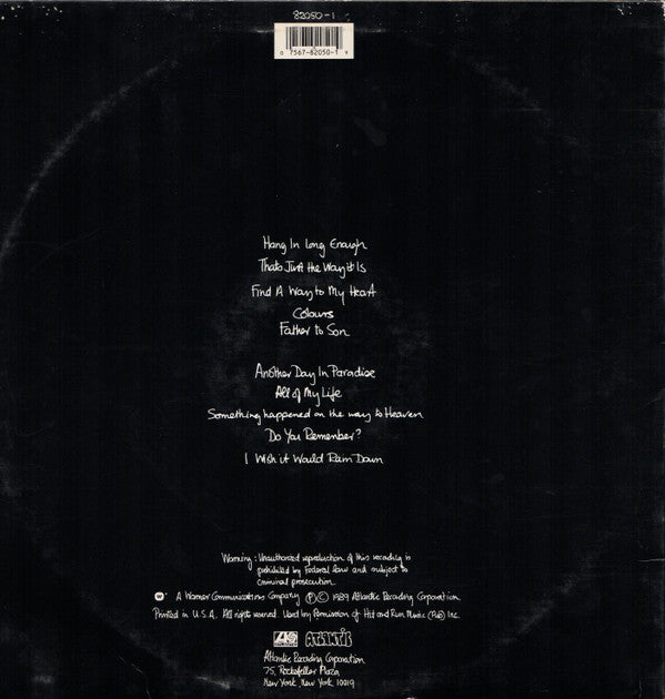 Master Release: ...But Seriously by Phil Collins