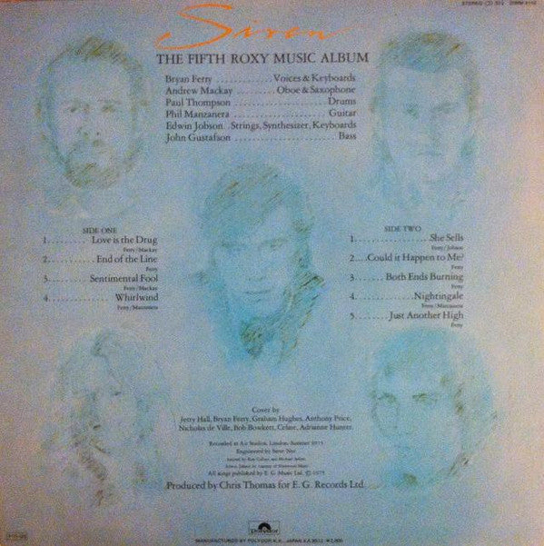 Release: Siren-Vinyl-Japan-1985-20MM 9110-3101315