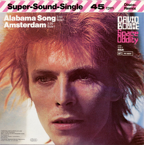 Release: Alabama Song-Vinyl-Germany-1982-PC 9854-4881162
