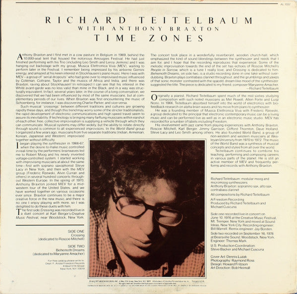 Master Release: Time Zones by Richard Teitelbaum