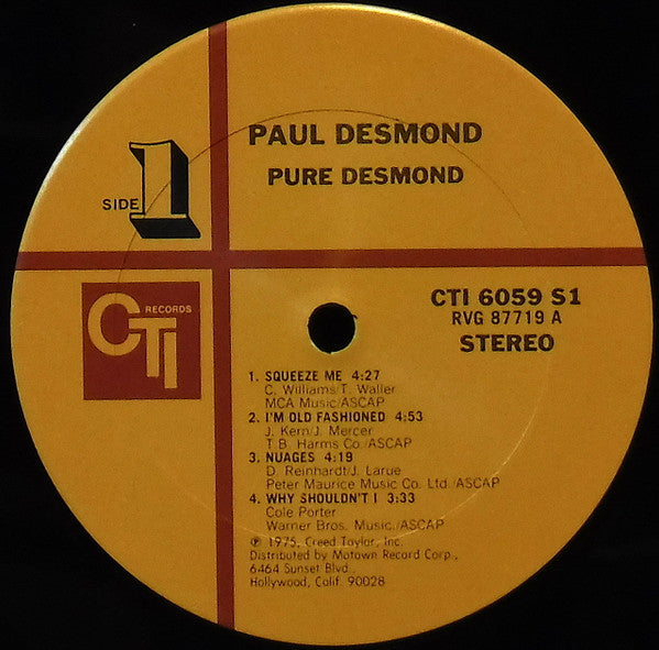 Pure Desmond