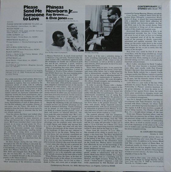 Please Send Me Someone To Love