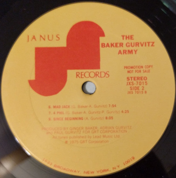 Master Release: The Baker Gurvitz Army by Baker Gurvitz Army
