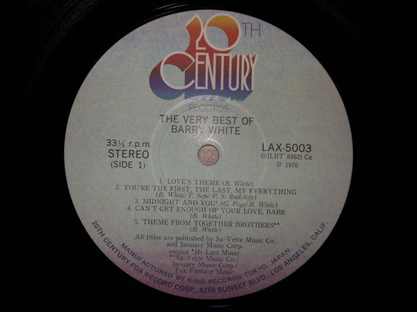 The Very Best Of Barry White