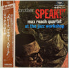 Max Roach Quartet - Speak, Brother, Speak! (Vinyl, LP, Album, Limited Edition, Reissue, Mono) Very Good Plus (VG+) / Very Good Plus (VG+)