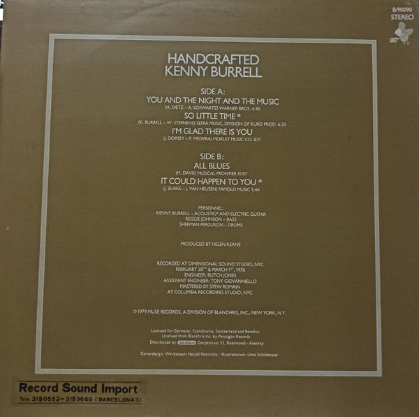 Release: Handcrafted-Vinyl-Europe-1979-B/90090-1300367
