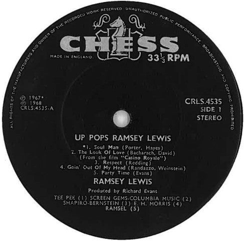 Up Pops Ramsey Lewis