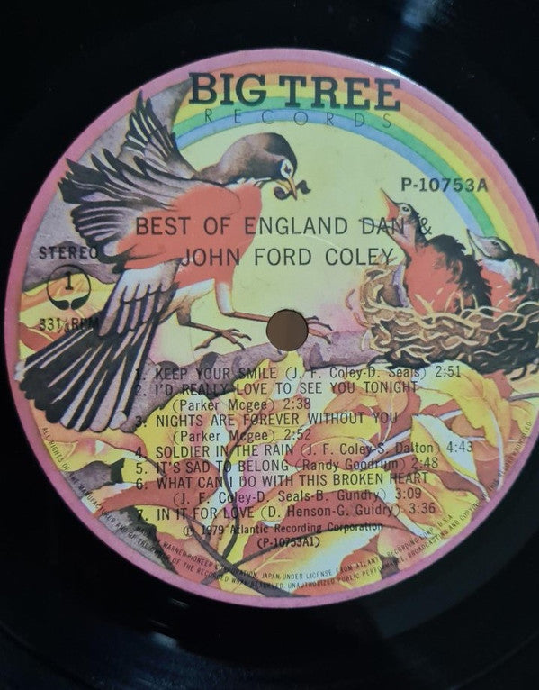 Master Release: Best Of England Dan & John Ford Coley by England Dan & John Ford Coley